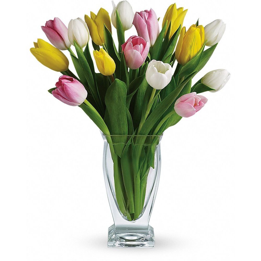 12_Mixed_Tulips_Bouquet ŠOPEK TULIPANOV